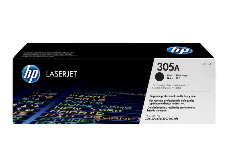 HP CE410A Cartuccia toner originale nera - 305A