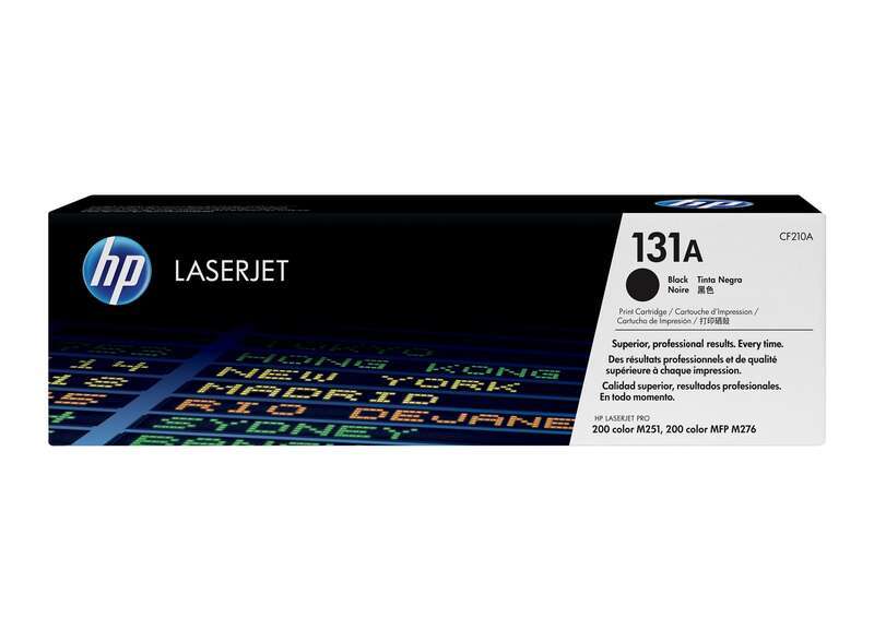Cartuccia Toner Originale HP CF210A Nero - 131A