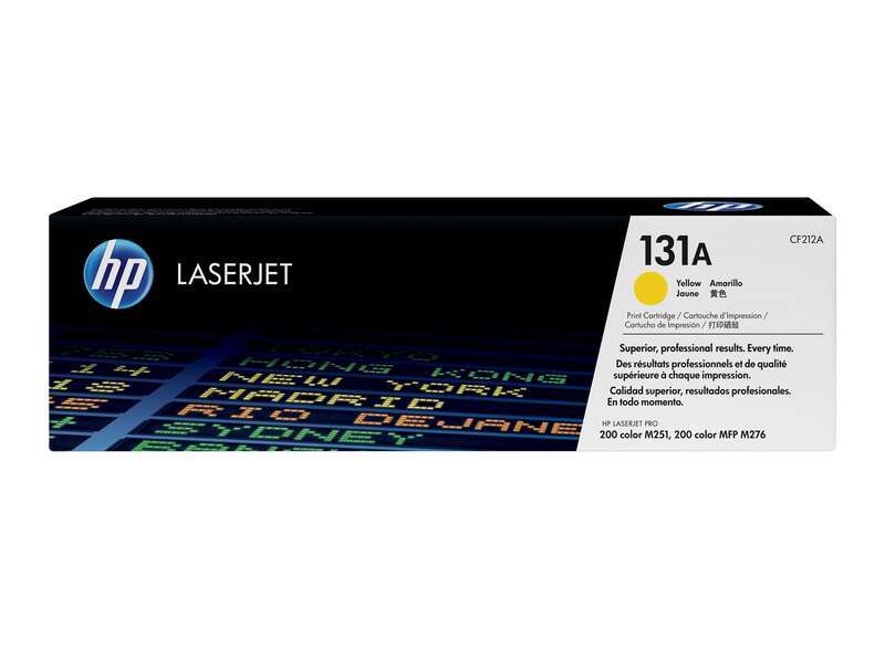 Cartuccia toner Originale HP CF212A Giallo - 131A