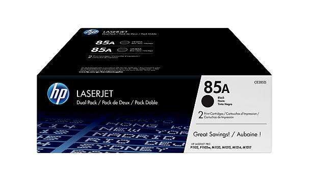 HP CE285A Nero Confezione da 2 Cartucce Toner Originali - 85A