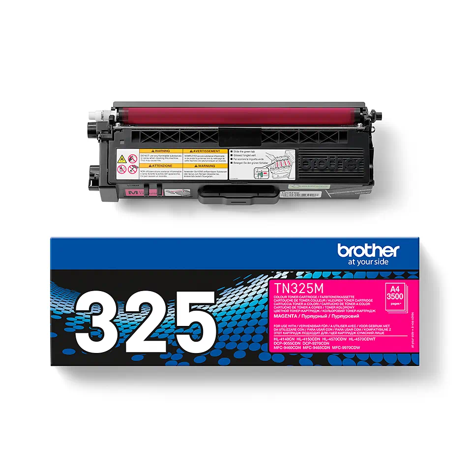 Brother TN325 Magenta Cartuccia Toner Originale - TN325M