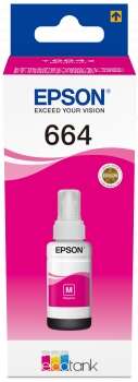 Flacone d'inchiostro originale Epson T6643 Magenta - C13T664340