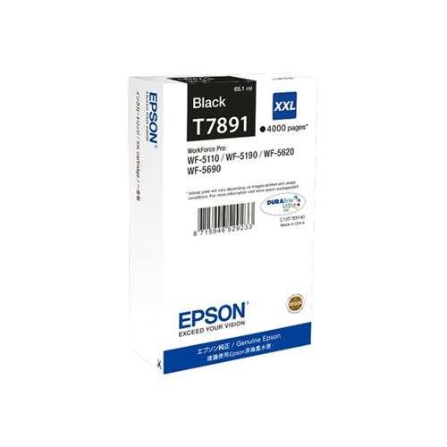 Epson T7891 Cartuccia d'Inchiostro Originale Nero - C13T789140