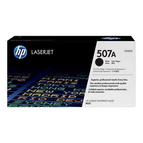 Cartuccia toner Originale HP CE400A Nero - 507A
