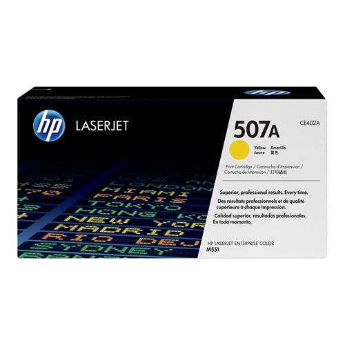 HP CE402A Cartuccia toner Originale Giallo - 507A