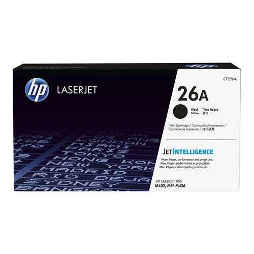 HP CF226A Cartuccia toner Originale Nero - 26A