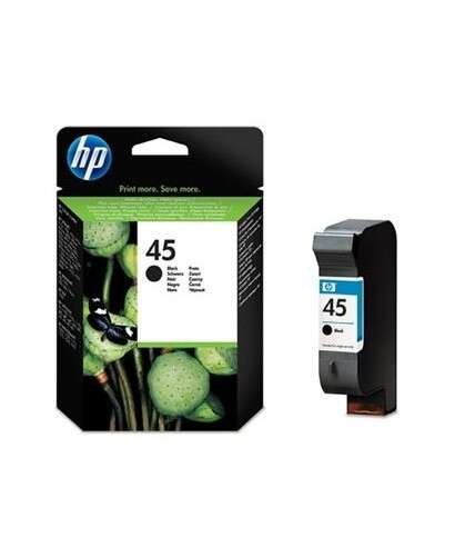 Cartuccia d'Inchiostro Originale HP 45 Nero - 51645AE
