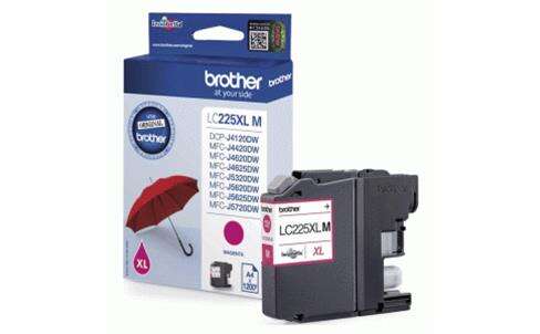Brother LC225XL Cartuccia d'Inchiostro Originale Magenta - LC225XLMBP