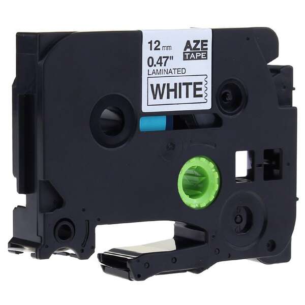 Brother TZe251 Nastro per etichette laminate compatibile - Testo nero su fondo bianco - Larghezza 24mm x 8 metri