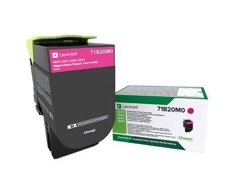 Lexmark CS317/CS417/CS517/CX317/CX417/CX517 Cartuccia Toner Originale Magenta - 71B20M0/71B0030
