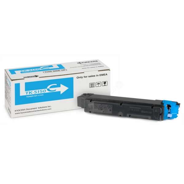 Cartuccia toner originale Kyocera TK5150 Ciano - 1T02NSCNL0/TK5150C