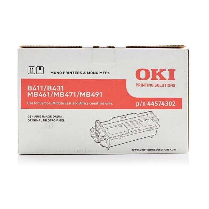 OKI B411/B431/MB461/MB471/MB491/B412/B432/B512/MB472/MB492/MB562 Originale Drum per immagini - 44574302 (Tamburo)