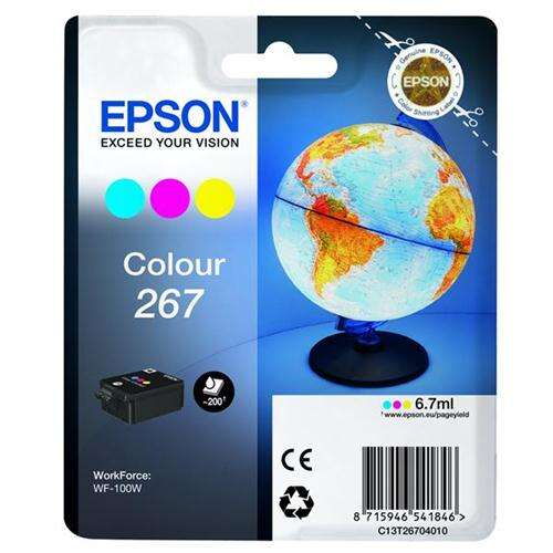 Epson T267 Cartuccia d'inchiostro Originale a Colori - C13T26704010
