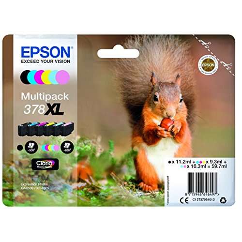 Epson 378XL Cartuccia d'inchiostro Originale Confezione da 6 - C13T37984010