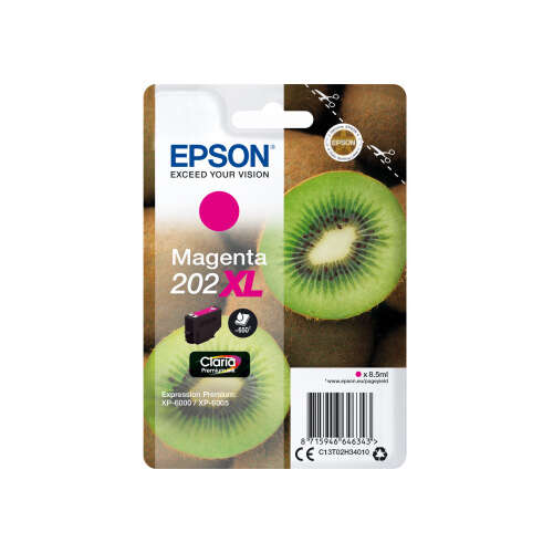 Cartuccia d'inchiostro originale Epson 202XL Magenta - C13T02H34010