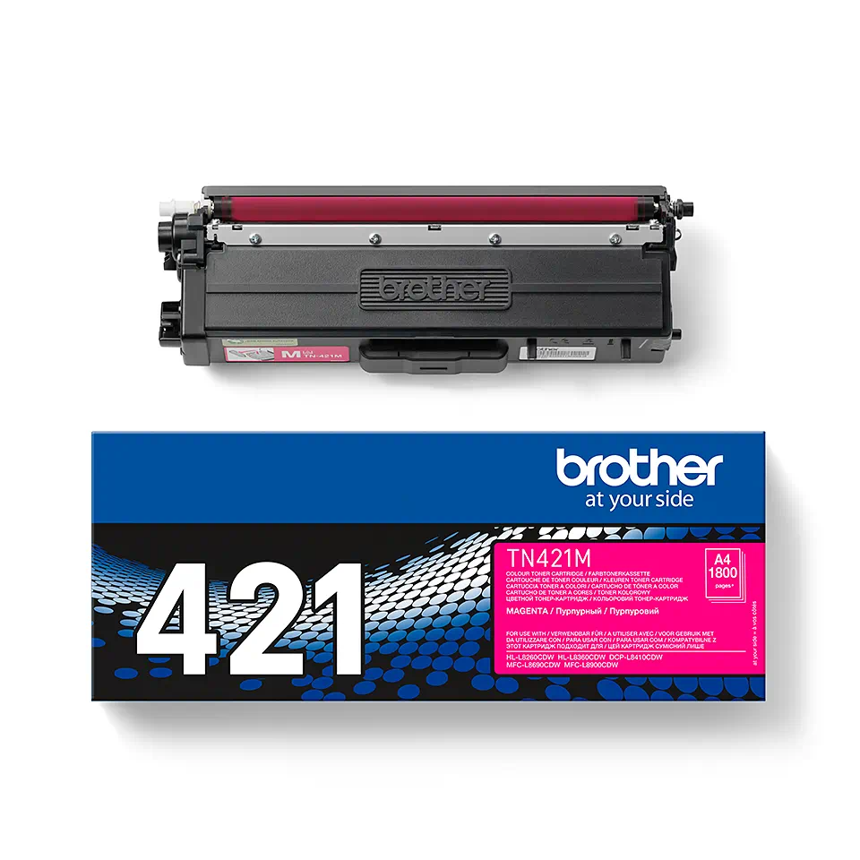 Brother TN421 Magenta Cartuccia Toner Originale - TN421M