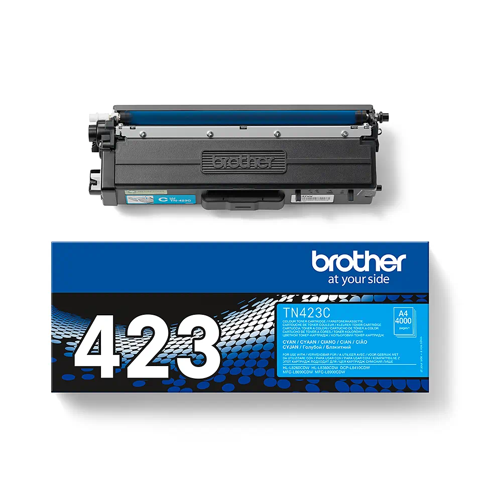 Brother TN423 Ciano Cartuccia Toner Originale - TN423C