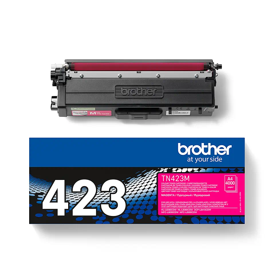 Brother TN423 Magenta Cartuccia Toner Originale - TN423M