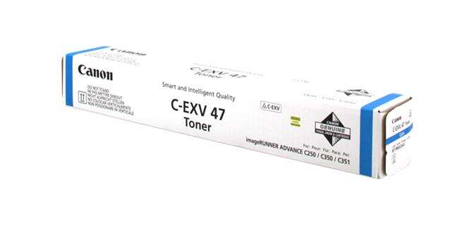 Canon CEXV47 Cartuccia Toner Originale Ciano - 8517B002