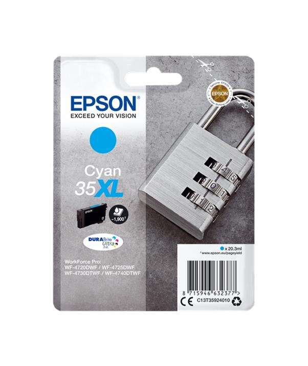 Cartuccia d'inchiostro Originale Epson T3592 (35XL) Ciano - C13T35924010