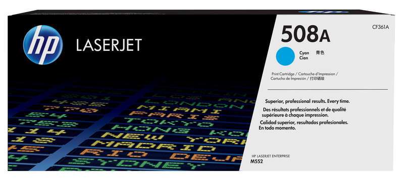 Cartuccia toner Originale HP CF361A Ciano - 508A