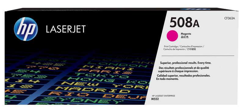 Cartuccia toner originale HP CF363A Magenta - 508A