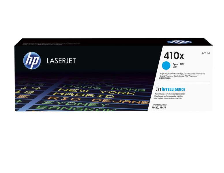 HP CF411X Cartuccia toner originale ciano - 410X