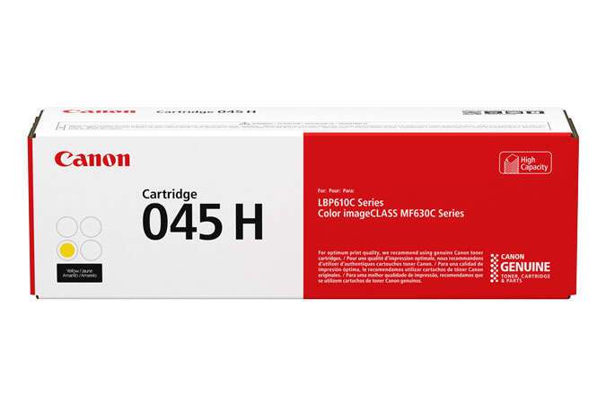 Cartuccia toner Originale Canon 045H Giallo - 1243C002