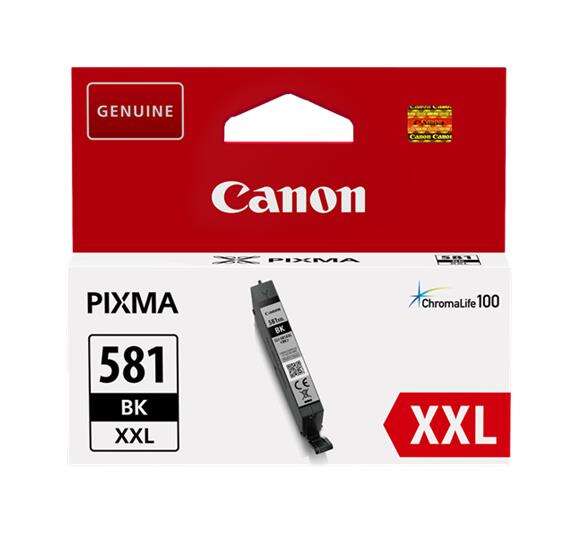 Cartuccia d'inchiostro originale Canon CLI581XXL Nero - 1998C001