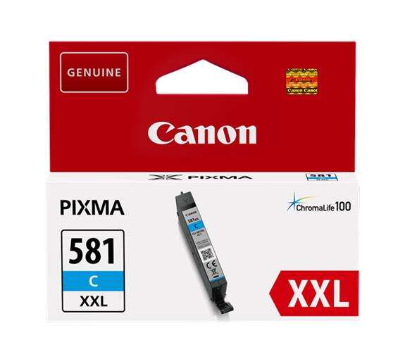 Cartuccia d'inchiostro originale Canon CLI581XXL Ciano - 1995C001
