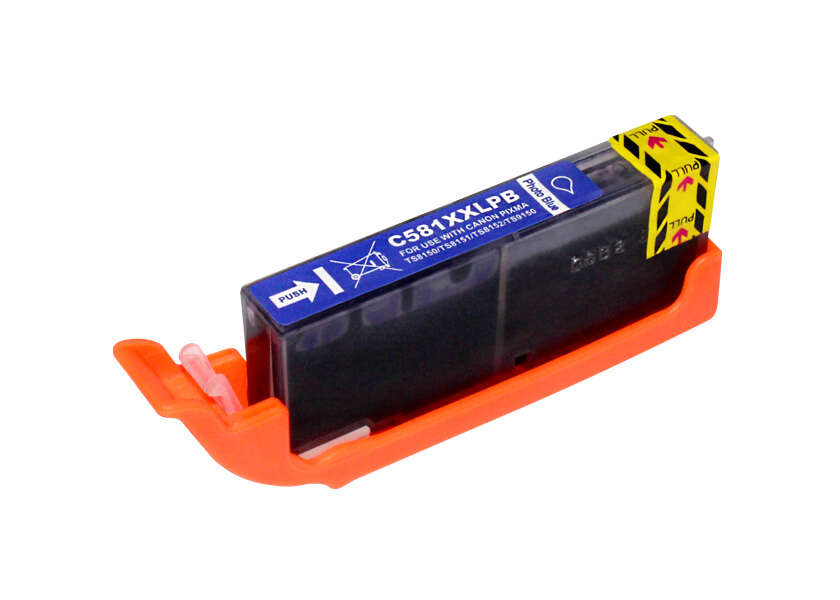 Cartuccia d'Inchiostro Canon CLI581XXL Blue Photo Compatibile - Sostituisce 1999C001/2107C001/2053C001