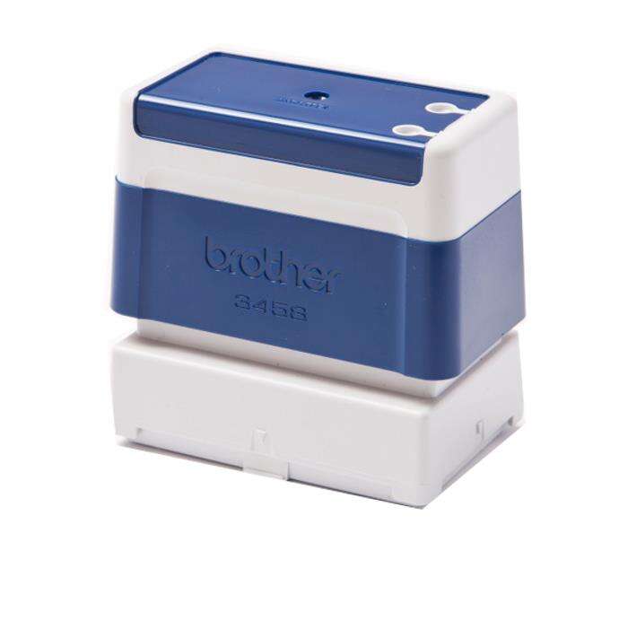 Brother PR3458E6P Confezione da 6 Supporti Originali per Timbri - 34x58mm - Colore Blu