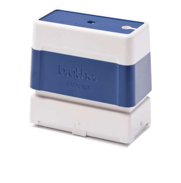 Brother PR2260E6P Confezione da 6 Supporti Originali per Timbri - 22x60mm - Colore Blu