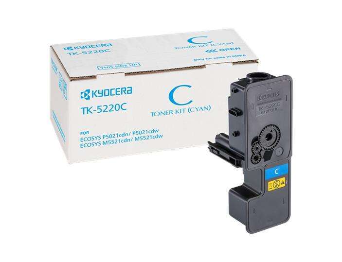 Cartuccia Toner Originale Kyocera TK5220 Ciano - Sostituisce 1T02R9CNL1/TK5220C