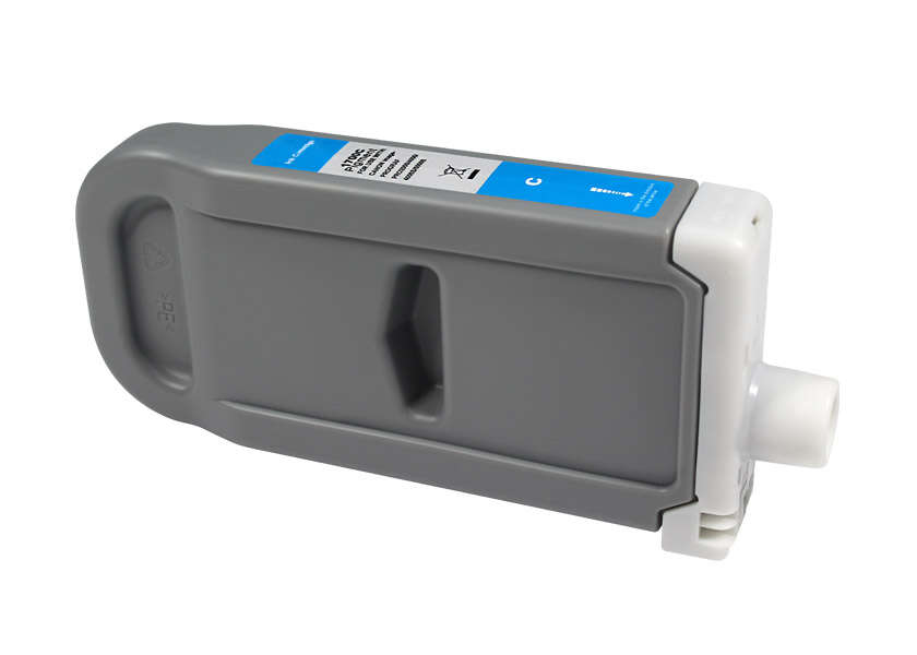 Cartuccia d'inchiostro ciano pigmentato Canon PFI1700/PFI1300/PFI1100 Compatibile - Sostituisce 0776C001/0812C001/0851C001