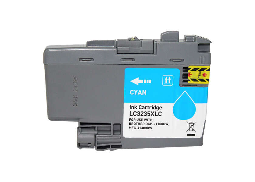 Brother LC3235XL/LC3233 Cartuccia d'inchiostro ciano compatibile - Sostituisce LC3235XLC/LC3233C