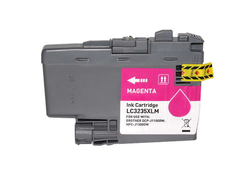 Brother LC3235XL/LC3233 Cartuccia d'Inchiostro Magenta Compatibile - Sostituisce LC3235XLM/LC3233M