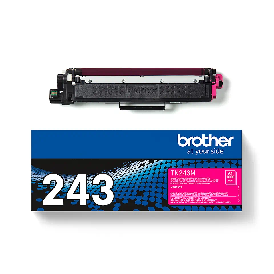 Brother TN243 Magenta Cartuccia Toner Originale - TN243M