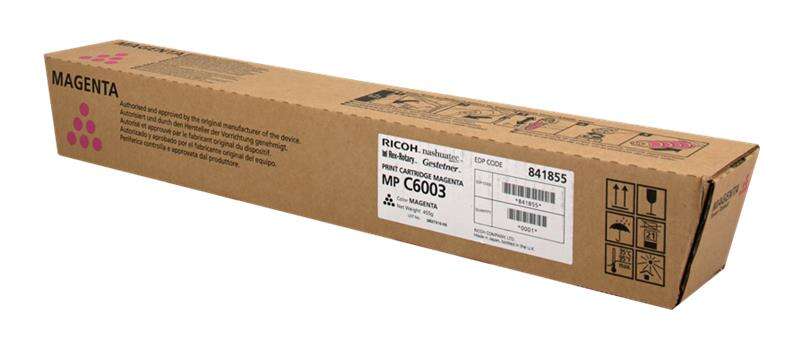 Cartuccia Toner Originale Ricoh Aficio MP-C4503/MP-C5503/MP-C6003 Magenta - 841855