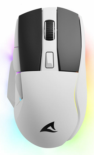 SHARKOON MOUSE SKILLER SGM50 BIANCO CABLATO E WIRELESS