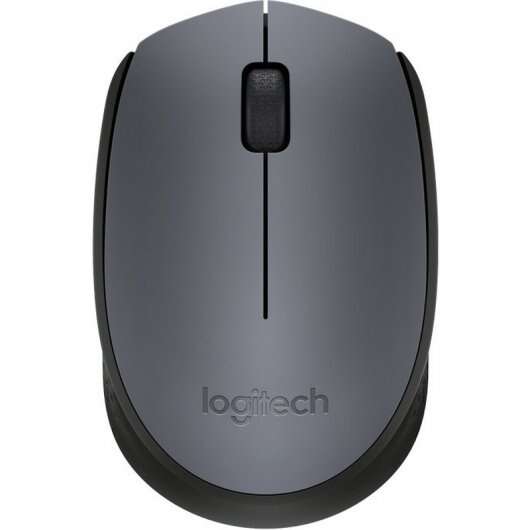 Logitech M170 Mouse wireless 1000 dpi - 3 pulsanti - Ambidestro - Colore Grigio/Nero