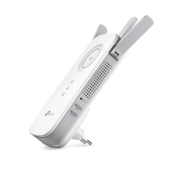 TP-Link Ripetitore WiFi AC1750 - Dual Band 5GHz/2.4GHz - 3 Antenne Esterne - Fino a 1300Mbps - Porta Gigabit Ethernet - Indicatore Intelligente - Modalità AP Compatibile