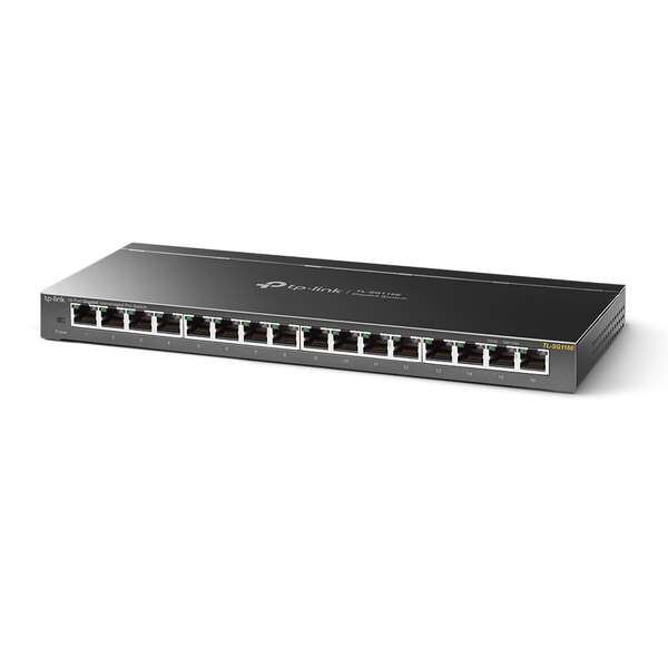 Switch TP-Link di 16 porte Gigabit - Non gestibile Pro - Plug & Play - Tecnologia verde