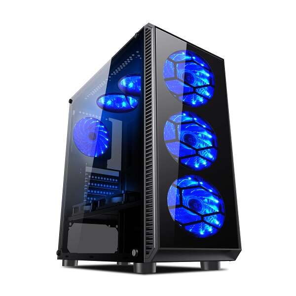 L-Link Avatar Case ATX - Vetro temperato - 2x SSD/HDD 3