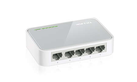 TP-Link TL-SF1005D Switch da tavolo a 5 porte a 10/100 Mbps