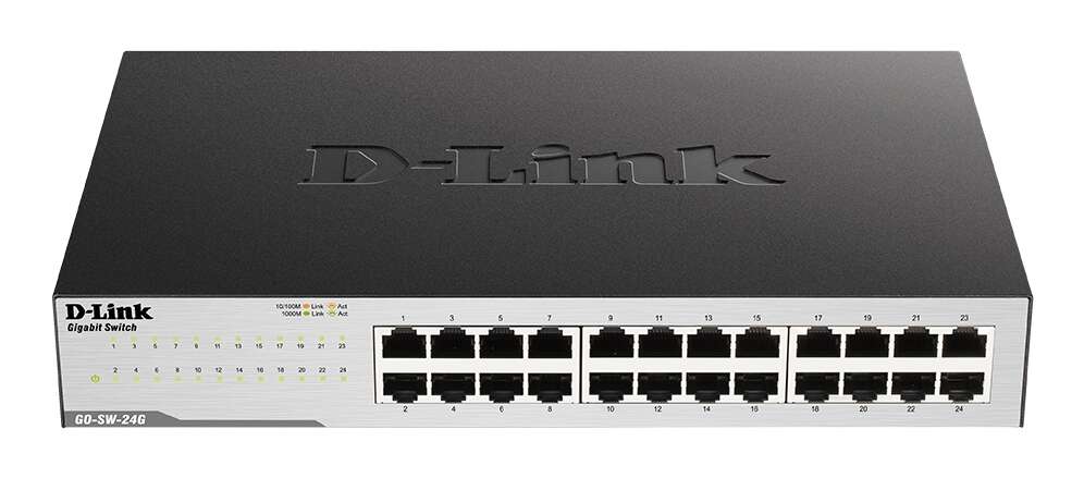 Switch D-Link a 24 porte Gigabit 10/100/1000 Mbps