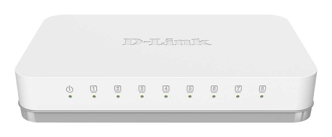 Switch D-Link a 8 porte Gigabit 10/100/1000 Mbps