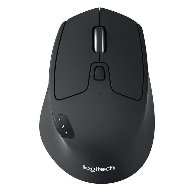 Logitech M720 Triathlon Mouse wireless Bluetooth 1000 dpi - 7 pulsanti - Per destrimani - Colore Nero
