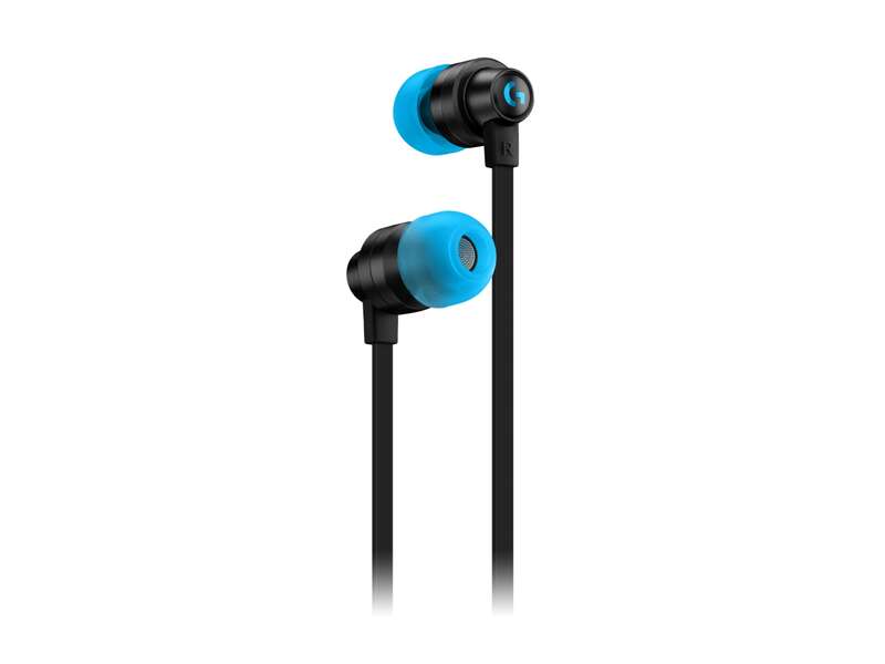 Cuffie da gioco Logitech G333 con microfono - Adattatore USB-C - Multipiattaforma - Altoparlanti dinamici - Jack da 3