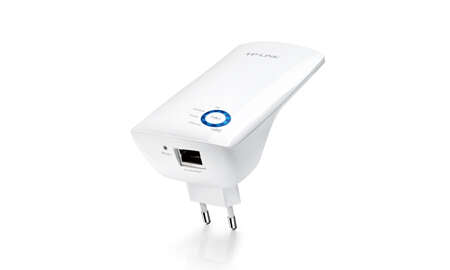 TP-Link Ripetitore Amplificatore Estensore di rete WiFi N300 - Fino a 300 Mbps - IEEE 802.11n - 10/100 Mbps - Pulsante WPS - 2 antenne interne